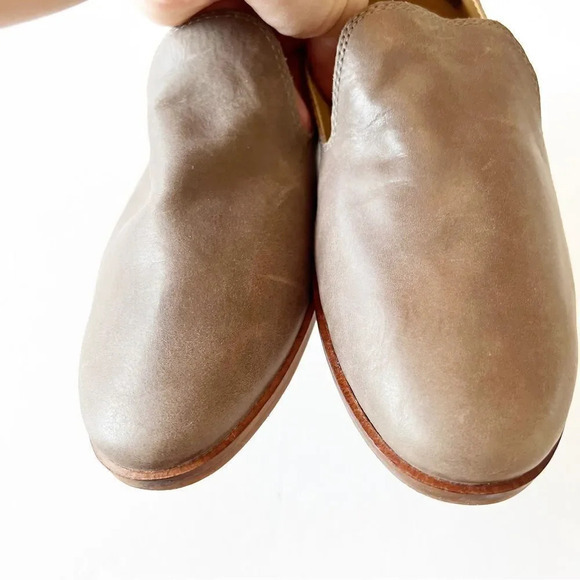 Lucky Brand Cahill Loafer Taupe Soft‎ Leather Shoes Women’s Size 10M Fall Vibes - Picture 10 of 14